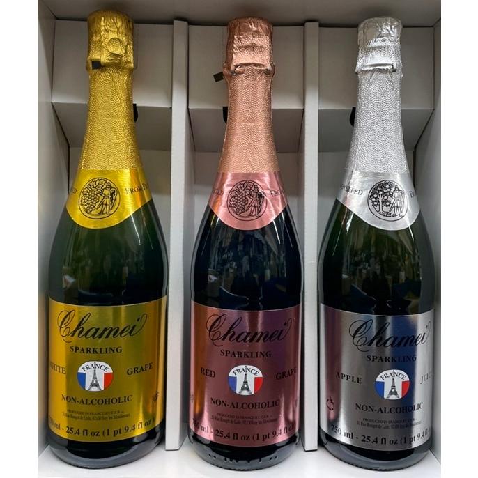 送料無料 シャメイ ノンアルコールスパークリング 3本セット 送料無料 シャメイ ノンアルコールスパークリング 3本セット