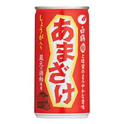 白鶴 あまざけ しょうが入り  190ml×30缶 甘酒 冬季限定｜shochuya-doragon