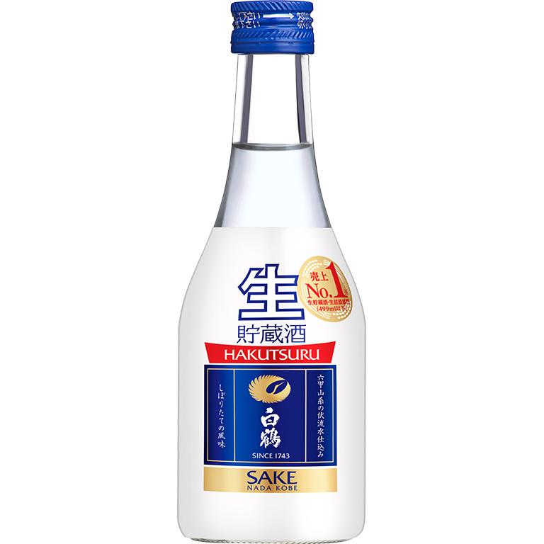 白鶴酒造 送料無料 白鶴 上撰 ねじ栓 生貯蔵酒 300ml×12本入り 白鶴酒造 送料無料 白鶴 上撰 ねじ栓 生貯蔵酒 300ml×12本入り