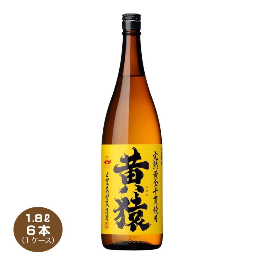 飲料・酒 小正醸造 小鶴黄麹1.8L 芋焼酎25度 6本