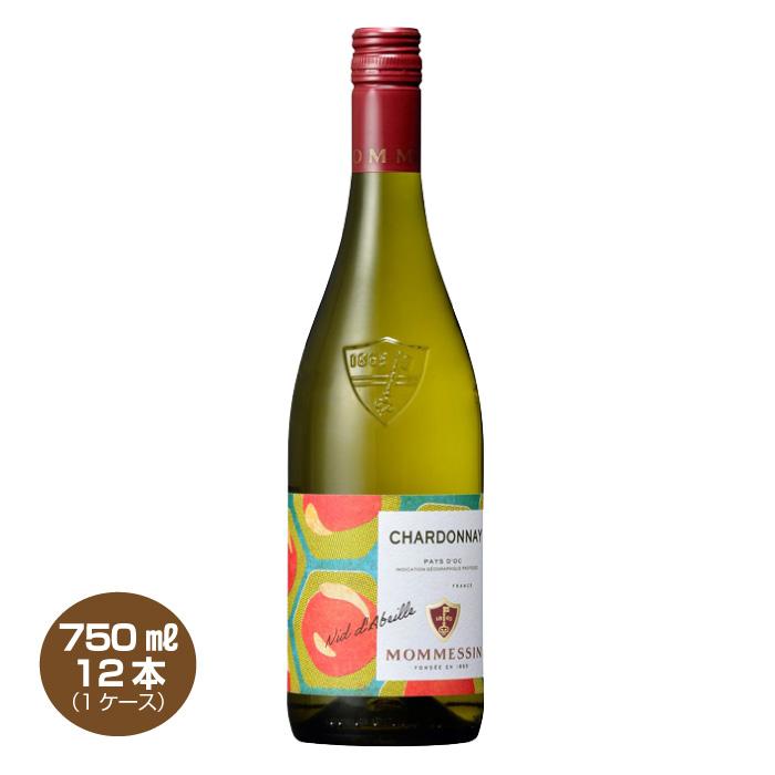 送料無料 モメサン シャルドネ 750ml ×1ケース 12本 白ワイン 辛口