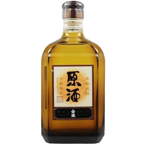 薩摩酒造 さつま白波 原酒 芋焼酎 720ml 37度 しらなみ : 焼酎屋