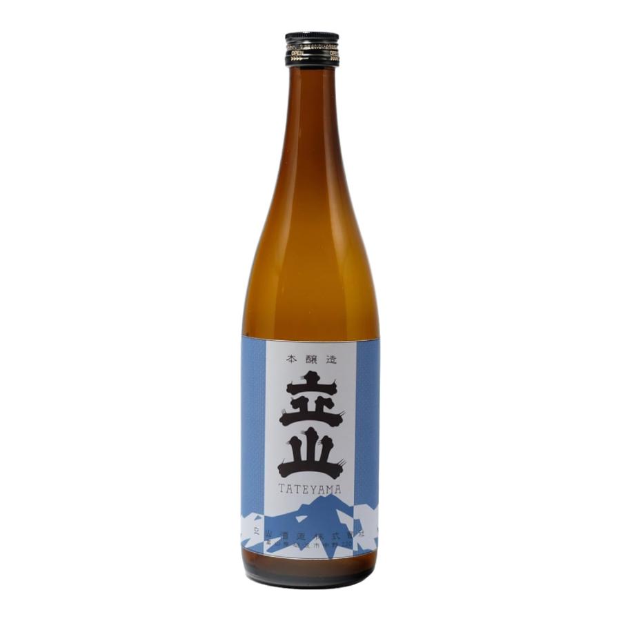 送料無料 本醸造 立山 720ml×12本 1ケース 清酒 日本酒 立山酒造 たて