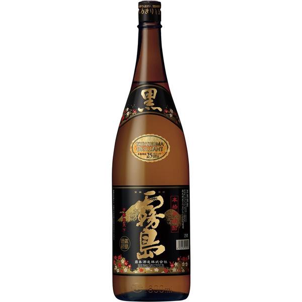霧島酒造 黒霧島 25度 1800ml瓶 芋焼酎 1.8L びん くろきりしま : 焼酎