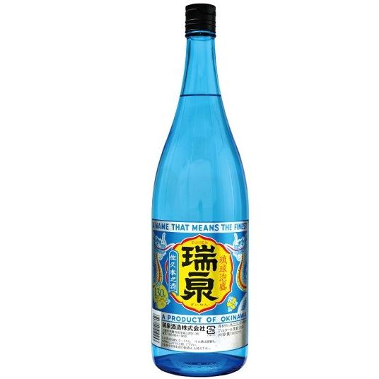 瑞泉 泡盛 30度 1800ml 瑞泉酒造 ずいせん あわもり 1.8L : awa-060