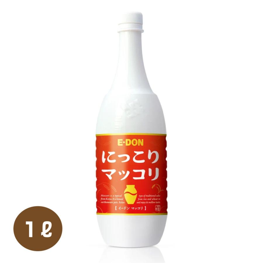 E-DON マッコリ 二東マッコリ イードン 1000ml 1本 1Lペット : 焼酎屋