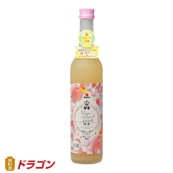 中田食品 とろこく桃姫 桃たっぷり梅酒 500ml うめしゅ リキュール