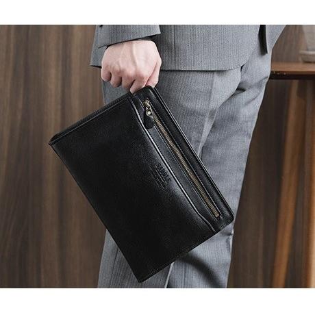 クラッチバッグ セカンドバッグ 日本製 豊岡製 ポーチ 本革 レザー 鞄