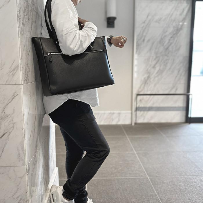 ✨PORTER アルーフ✨本革トートバッグ 黒 ブラック　ビジネスバッグ ビジネスバッグ A4 ブラック トートバッグ 革鞄 レザーバッグ