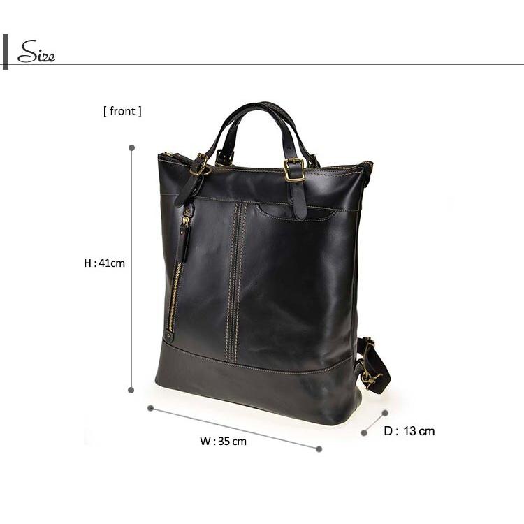 リュックサック 3WAY メンズ ブランド BAGGEX 日本製 オールレザー