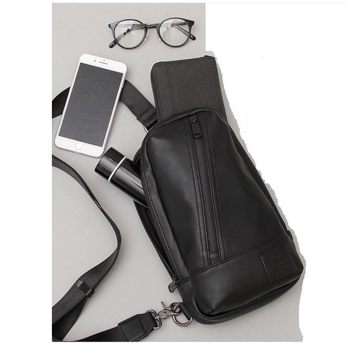 ボディバッグ Regista レザー ショルダーバッグ ワンショルダー 合成皮革 軽量 トレンド 鞄 カジュアル 斜めがけ ブランド 紳士 男性用 メンズ S And 627 F Bk 1813 3 ショコラ 通販 Yahoo ショッピング