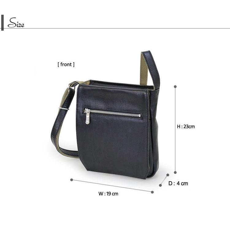 ショルダーバッグ メンズ 日本製 縦型 BAGGEX バジェックス 暁