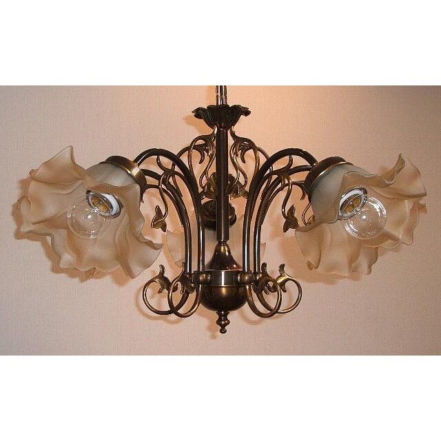 LCH-3029 スペイン製 シャンデリア アンティーク : 照明器具