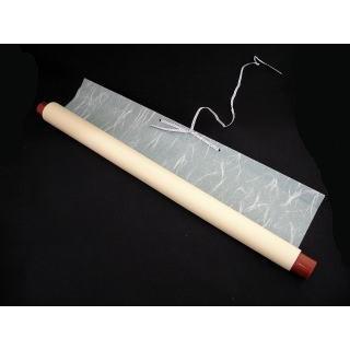 仮巻軸 半切1/2サイズ 大礼 水色 : ka-012 : 書道用品専門店 大阪教材 