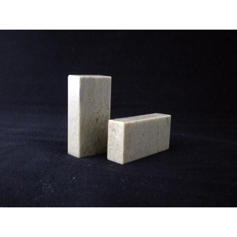 篆刻用印材 青田石 関防印 3cm : tenkoku-070 : 書道用品専門店 大阪 