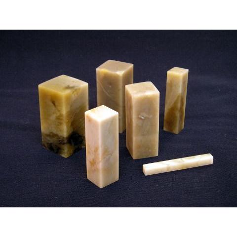 篆刻用印材 巴林彩凍石 3分 : tenkoku-095 : 書道用品専門店 大阪教材 