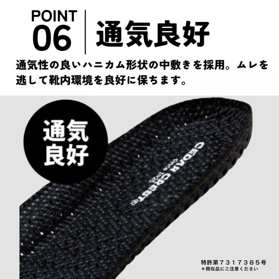 CEDAR CREST スパットシューズ 軽作業タイプ 樹脂先芯 安全靴 手 CEDAR CREST スパットシューズ 軽作業タイプ 樹脂先芯 安全靴 手