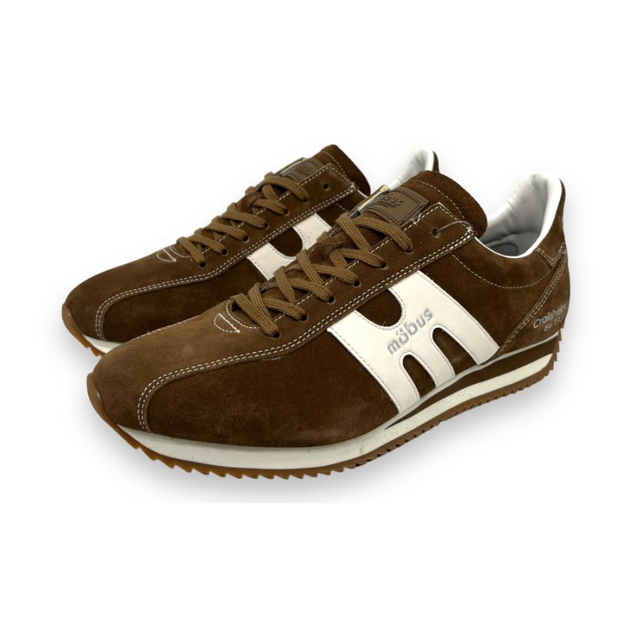 モーブス mobus M2312S メンズ スニーカー ローカットスニーカー レザー スウェード PHILIPP sd フィリップSD ブラウン 143031610SHOEPLAZA