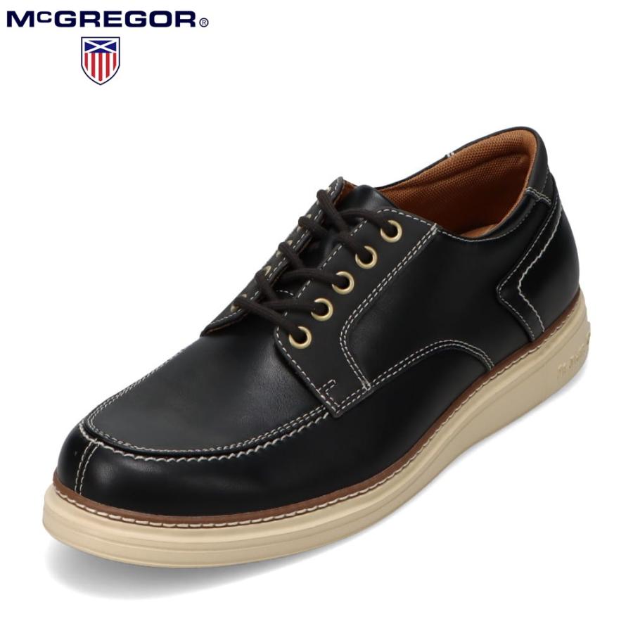 McGREGOR（マックレガー） 消臭抗菌モカレースアップシューズ MC8052