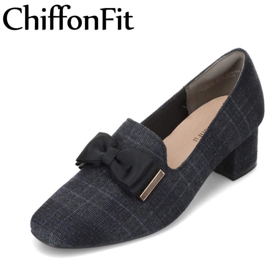 ChiffonFit シフォンフィット リボンパンプス CF-5127 レディース