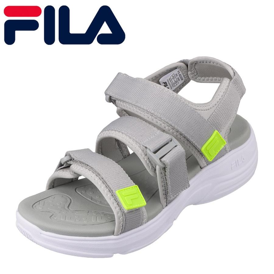 フィラ Fila Fc 62w レディース サンダル 大きいサイズ対応 スポサン スポーツサンダル クッション性 グレー Shoe Plaza シュープラザ 通販 Paypayモール