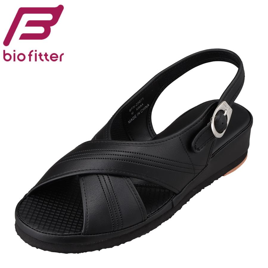 バイオフィッター ナース Bio Fitter Bfn レディース サンダル ナースサンダル 看護用 仕事用 ブラック Shoe Plaza シュープラザ 通販 Paypayモール