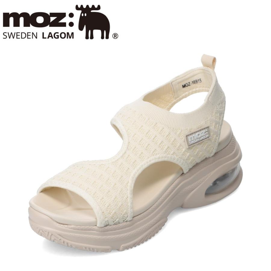 moz（モズ） スウェーデン 厚底エアーサンダル MOZ-16915 レディース