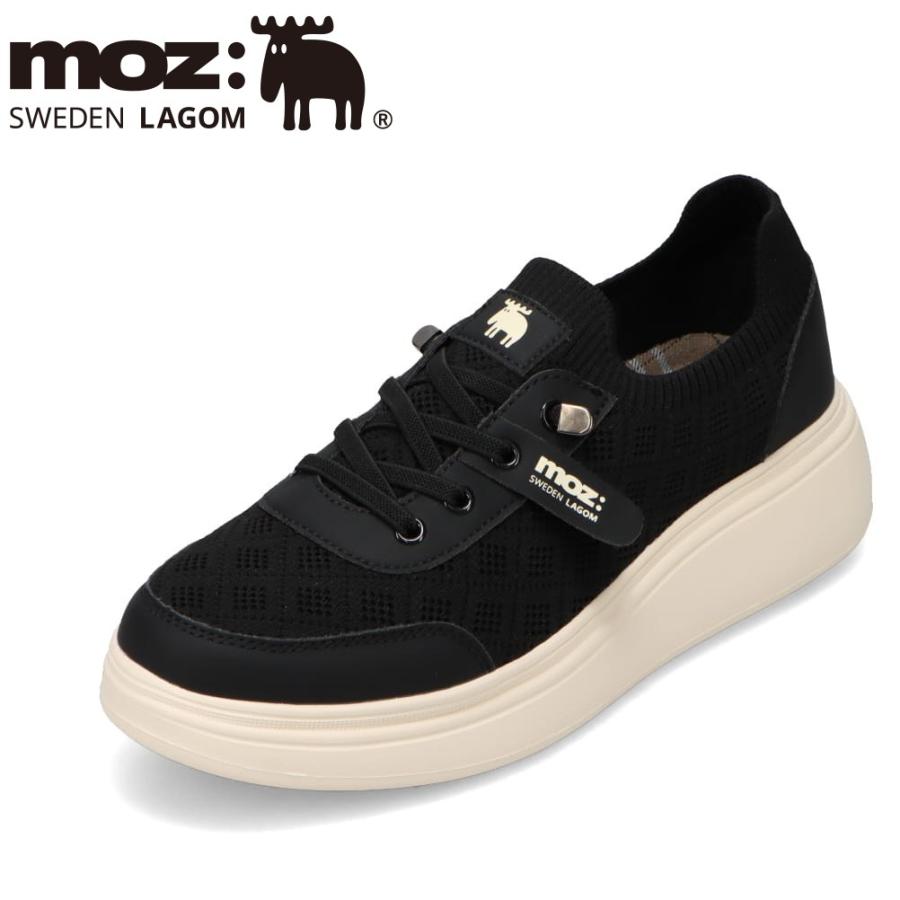 moz（モズ） スウェーデン ニットスニーカー MOZ-2614 レディース