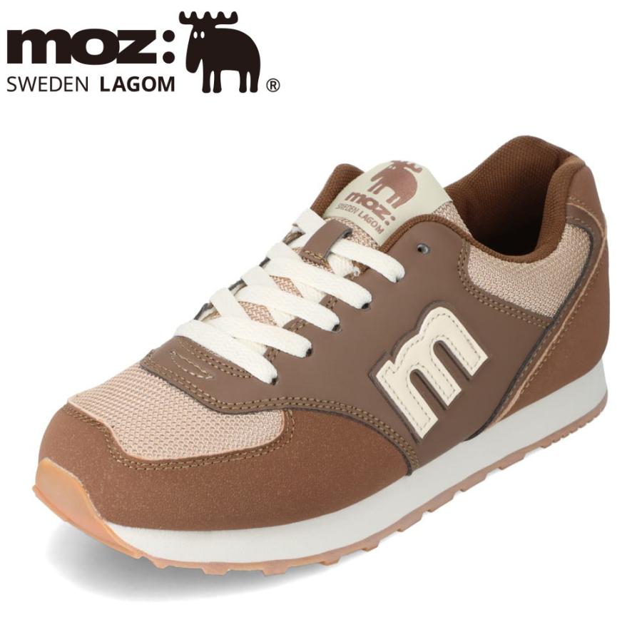 moz（モズ） スウェーデン ローカットスニーカー MOZ-200 レディース