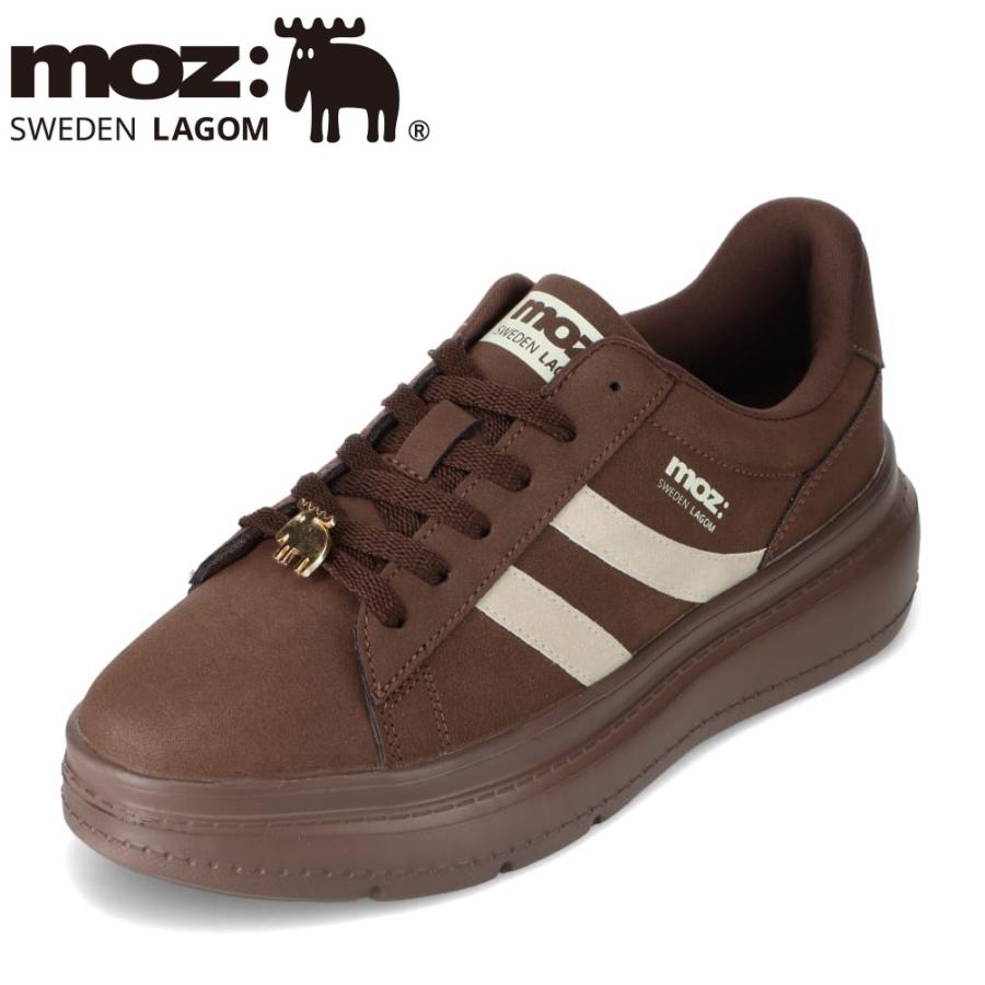 moz（モズ） スウェーデン 厚底コートスニーカー MOZ-2630 レディース