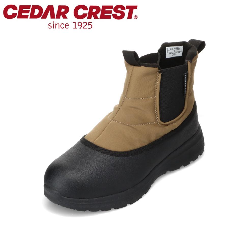 セダークレスト 防水サイドゴアブーツ CC-9709W レディース ブーツ