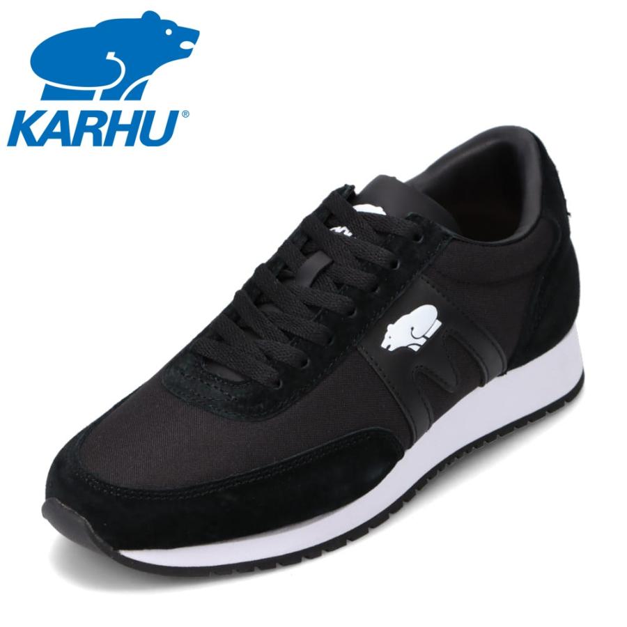 ローカットスニーカー メンズ レディース 軽量 ユニセックス KARHU カルフ ALBATROSS アルバトロス KH802567 ブラック 爆買 SALE