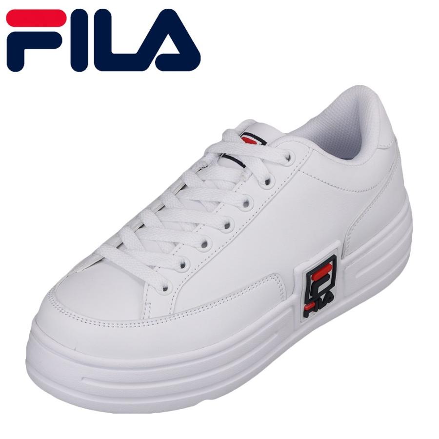 フィラ Fila F0617 レディース スニーカー 大きいサイズ対応 独占販売 韓国 人気モデル ホワイト Shoe Plaza シュープラザ 通販 Yahoo ショッピング