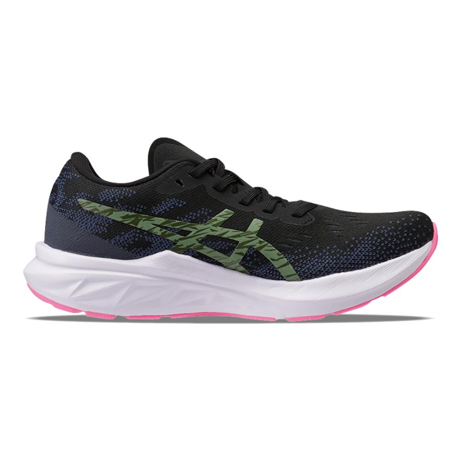 アシックス asics 1012B289.004L レディース スニーカー ランニングシューズ 柔らかい ニット フィット感 ブラック×グリーン｜shoe-chiyoda｜04