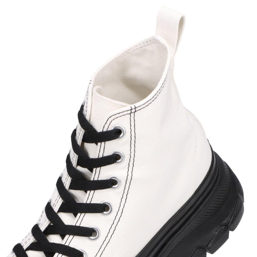 コンバース CONVERSE 31309820L レディース ハイカットスニーカー クッション性 滑りにくい 防滑 シンプル ホワイト×ブラック｜shoe-chiyoda｜08