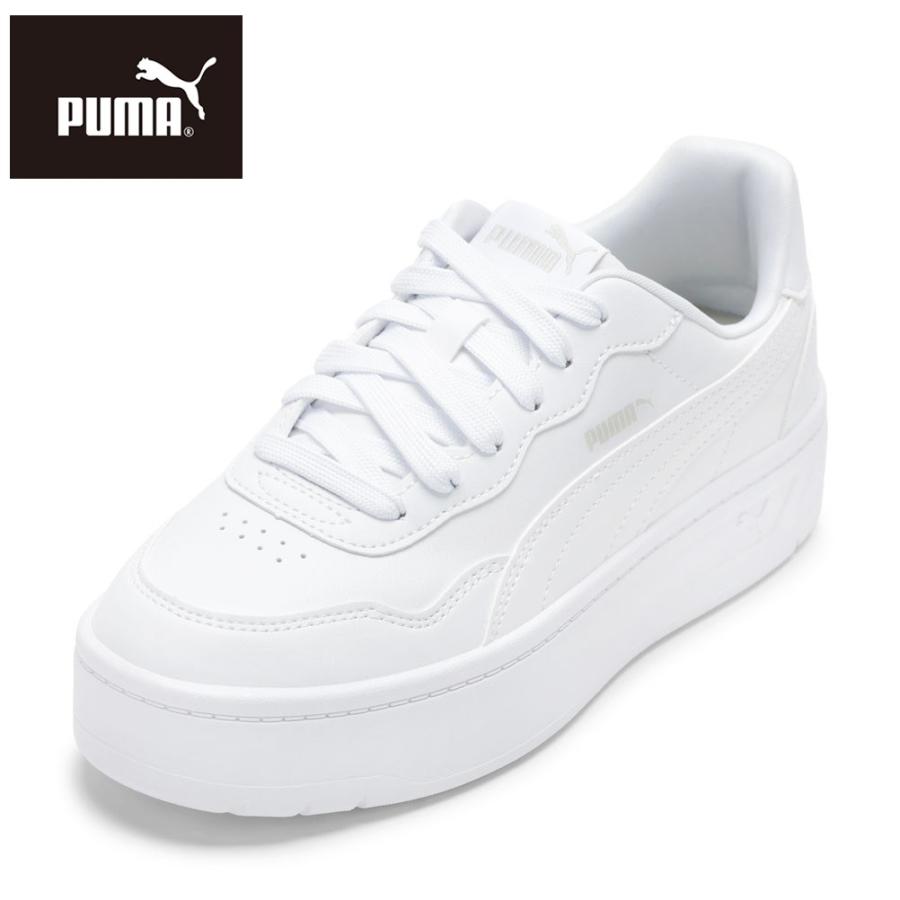 PUMA（プーマ） 厚底コートスニーカー レディース トレンド スポーティ