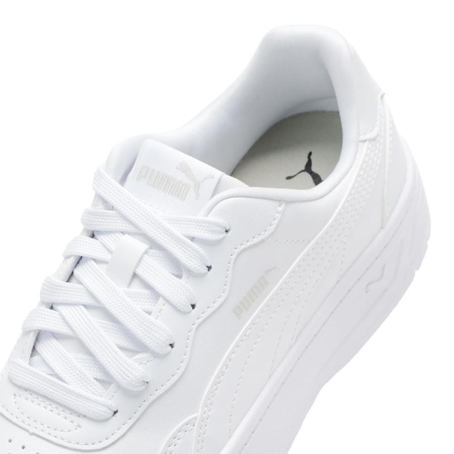 PUMA（プーマ） 厚底コートスニーカー レディース トレンド スポーティ