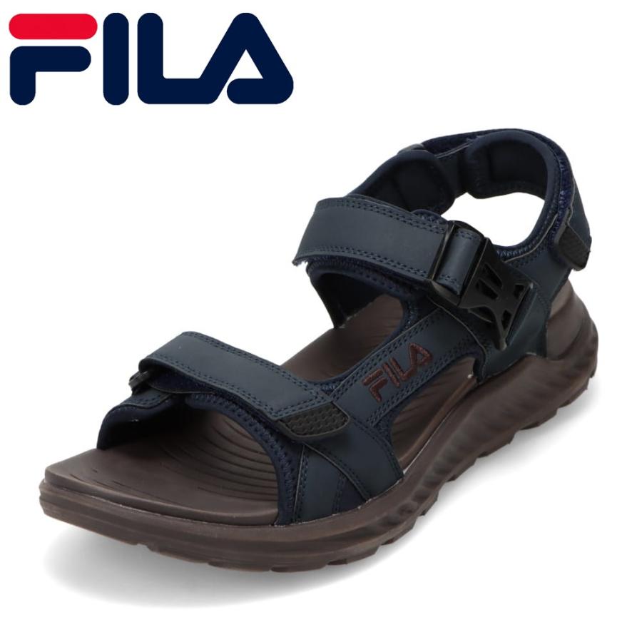 FILA（フィラ） Qualita2 FC-6247NVYBRN メンズ スポーツ サンダル