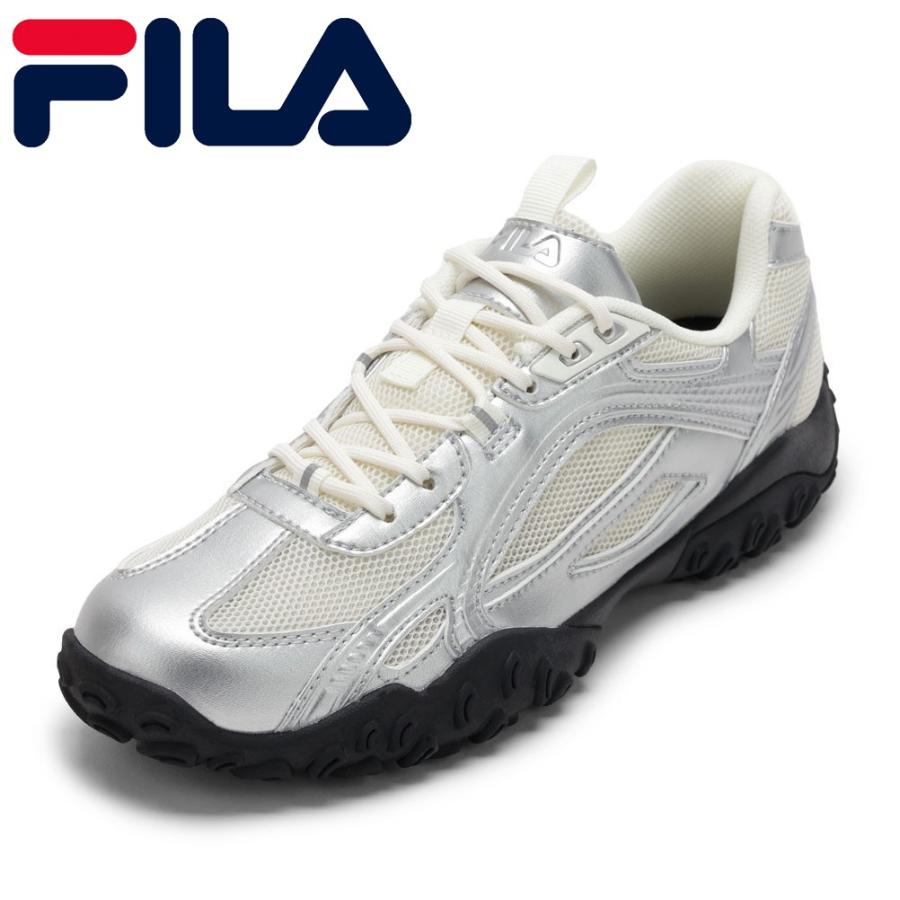 フィラ FILA 1XM02348G-063 スニーカー 通気性 メッシュ F/ECHAPPEMS グリップ力 ローカットスニーカー 人気 ブランド シルバー FILA（フィラ） F/ECHAPPEMS 1XM02348G-063 レディース スニーカー