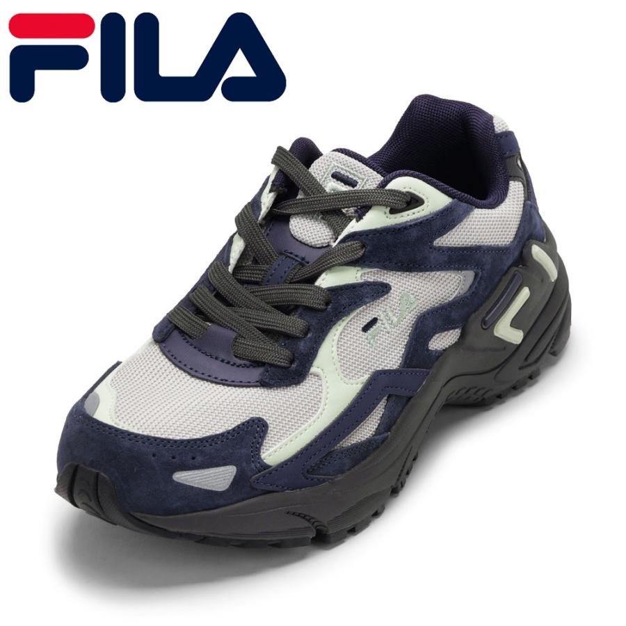 フィラ FILA UFW25061-401 スニーカー ランニング ウォーキング シューズ F CATAPULT クッション性 ローカットスニーカー 人気 ブランド ネイビー×グレー FILA（フィラ） F/CATAPULT UFW25061-401 メンズ スニーカー