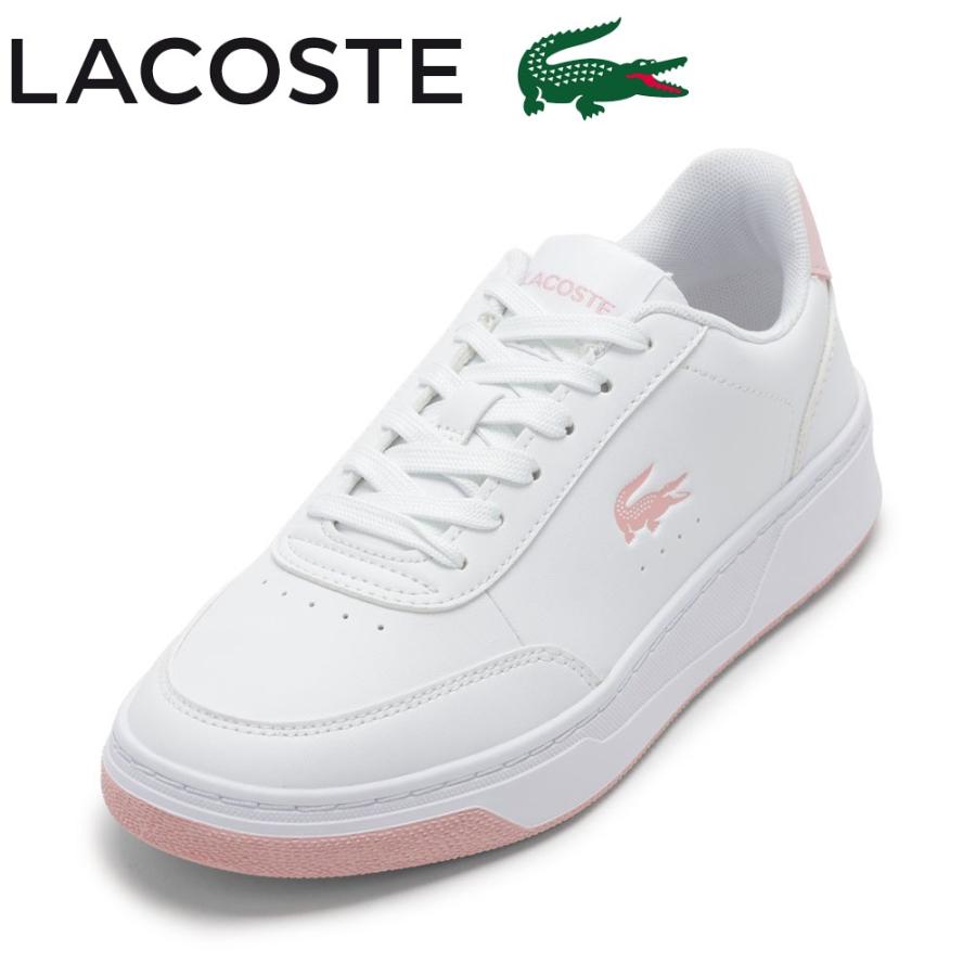 ラコステ LACOSTE 50SFA0070 レディース靴 靴 シューズ 2E相当 スニーカー コート シューズ COURT PRO 225 2 SFA レザー ローカットスニーカー 人気 ブランド ホワイト×ピンク LACOSTE（ラコステ） COURT PRO 225 2 SFA 50SFA0070 レディース