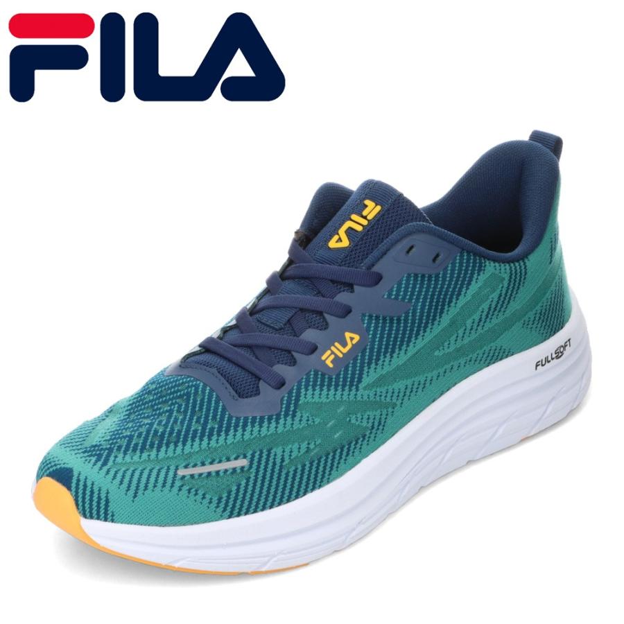 FILA（フィラ） Scoperta FC-2219BLGN メンズ スニーカー ランニング