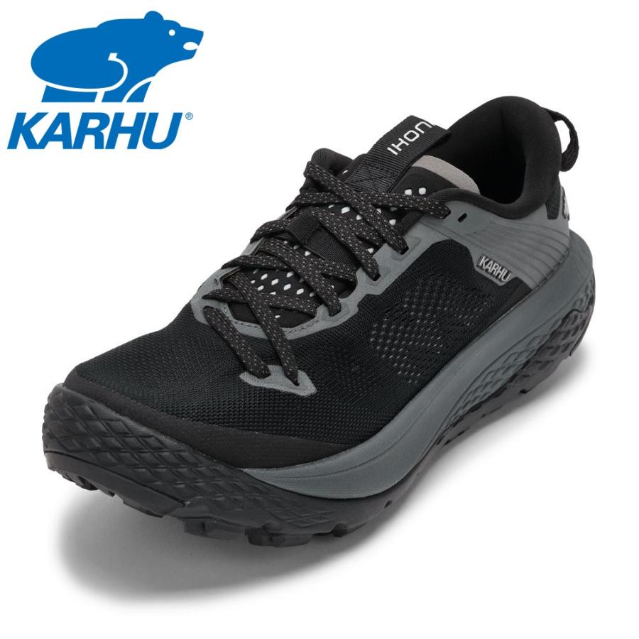 カルフ イコニトレイル1.0 KH104006 メンズ スニーカー ランニング トレイル ラン トレラン シューズ ブラック×ブラック 爆買 SALE