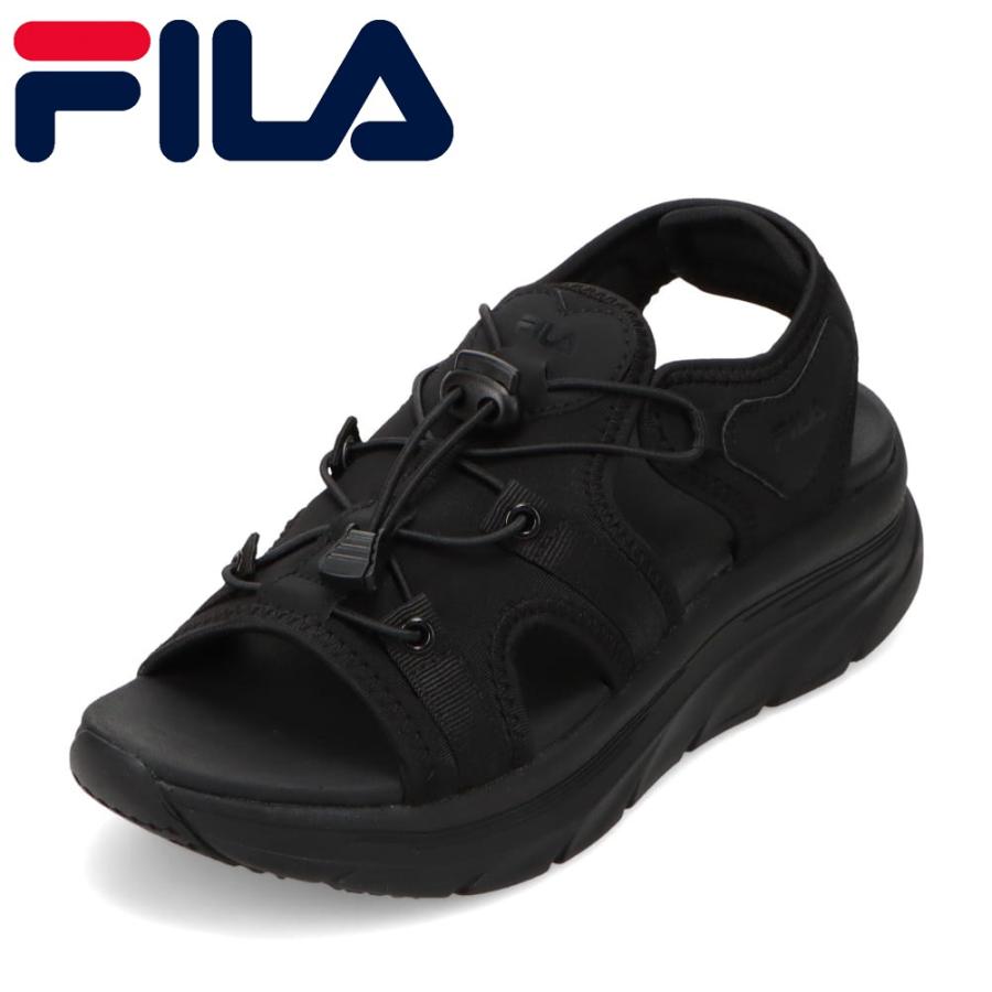 FILA（フィラ） Creare2 FC-6246WBLKBLK レディース スポーツ サンダル