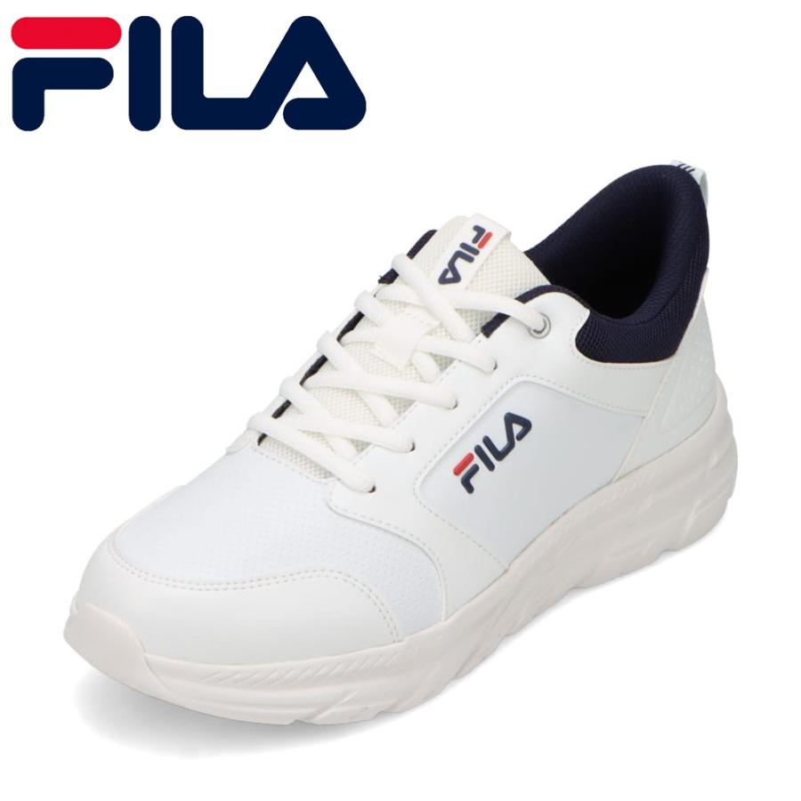 FILA（フィラ） Sereno FC-5261WHTNVY メンズ スニーカー 軽量 Sereno 