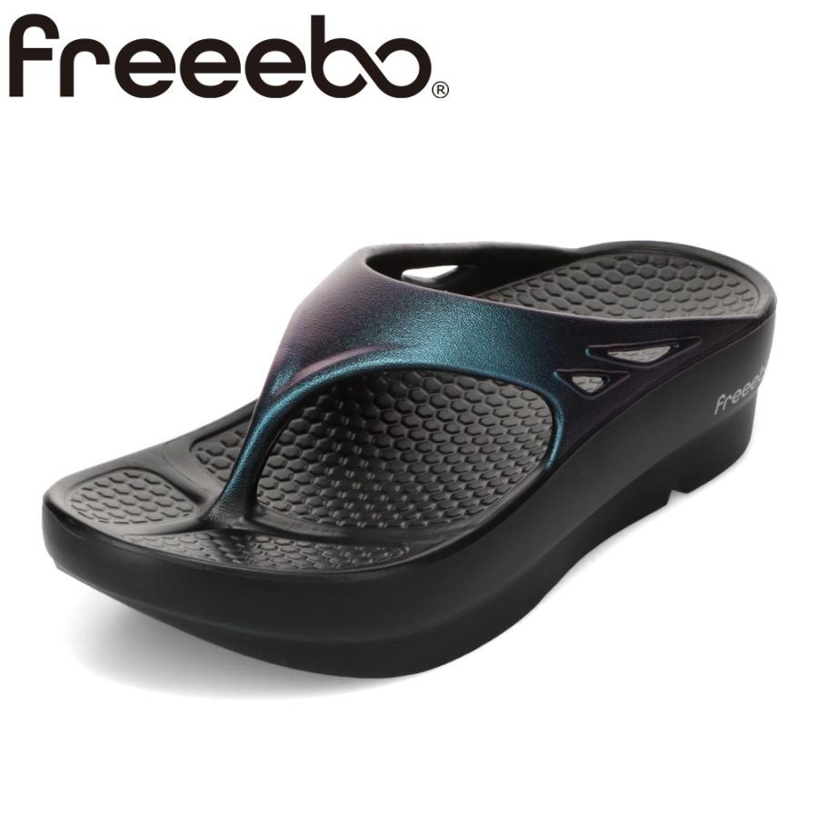 freeebo フリーボ 厚底リカバリー風サンダル 2423LEC レディース 厚底