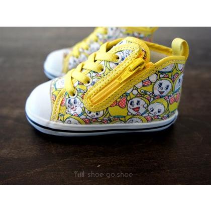 Converse コンバース 靴 スニーカー キッズ ベビー Baby All Star N Doraemon Z ベビー オールスター ドラミちゃん Z イエロー 7ck171 3167 Shoe Go Shoe 通販 Yahoo ショッピング