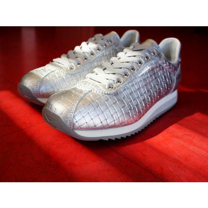 激安特価 Patrick パトリック 靴 スニーカー メンズ レディース Sanger Me サンガー メッシュ Slv シルバー 限定モデル 大人スニーカー 靴 日本製 スニーカー サイズ 38 24 0cm Oroagri Eu