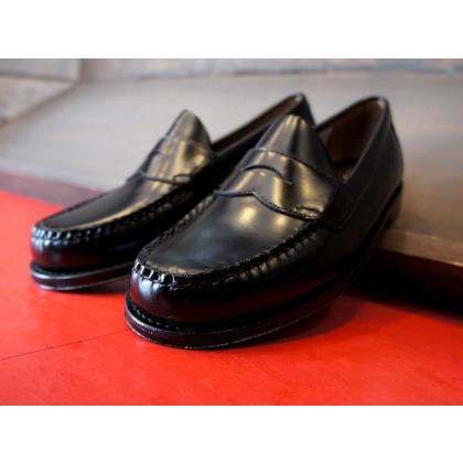 G.H BASS WEEJUNS ジーエイチバス ローファー BLACK 黒 BA11035H LOGAN 