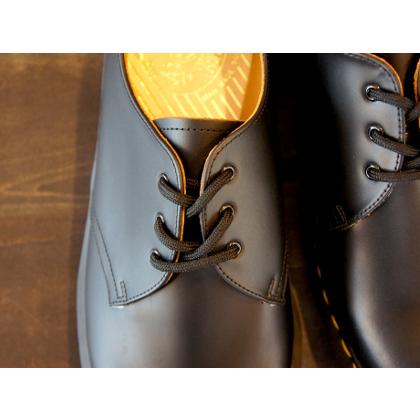 イングランド製 ドクターマーチン Dr.Martens 3ホール 3アイレット メンズ レディース VINTAGE 1461 BLACK 黒 12877001 正規品 made in ENGLAND｜shoe-go-shoe｜04